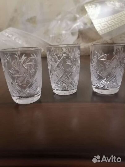 Хрустальные стопки