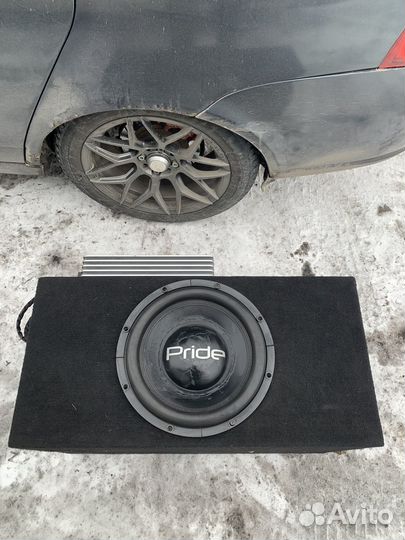 Сабвуфер пассивный pride / Комплект / Короб