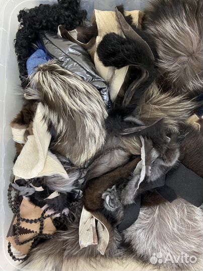 Обрезки меха
