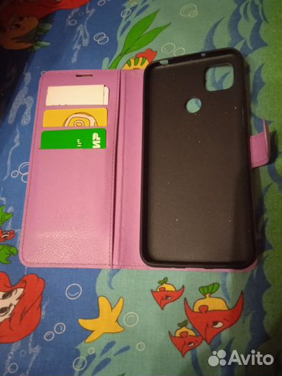 Лавандовый чехол для редми 9с