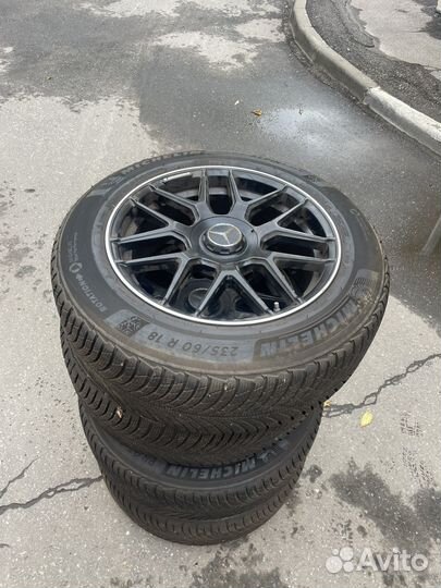Зимние шины на дисках r18 для мерседес GLC