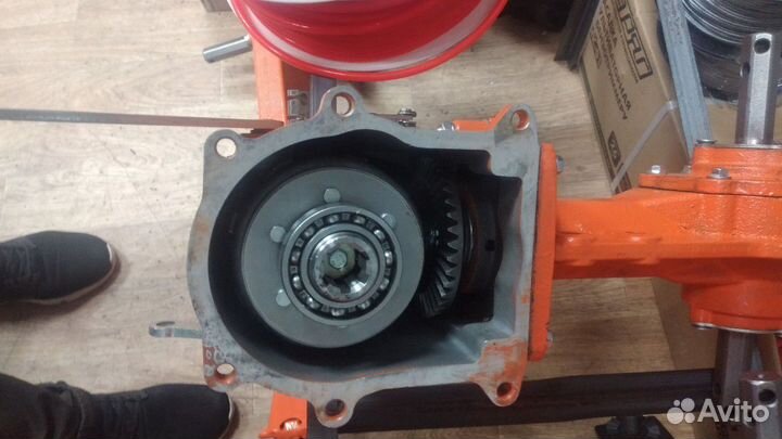 Редуктор новый для самоделки вал шестигранник