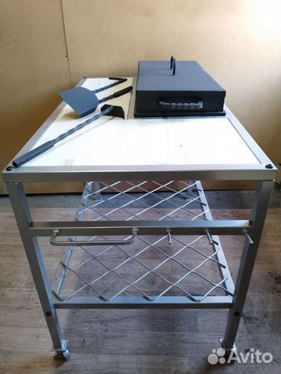 Мангал в стиле лофт