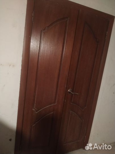 Межкомнатные двери бу с коробкой двойные