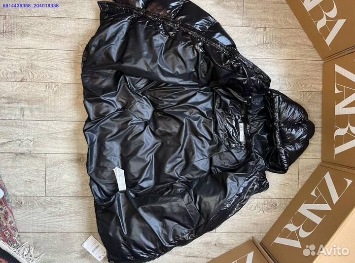 Zara и Moncler пуховик Premium (Арт.89427)