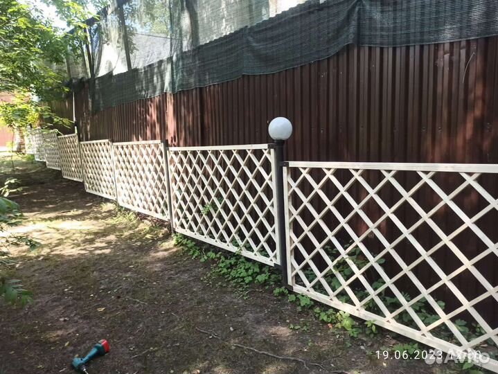 Шпалера Пергола Садовое Решётки деревянные