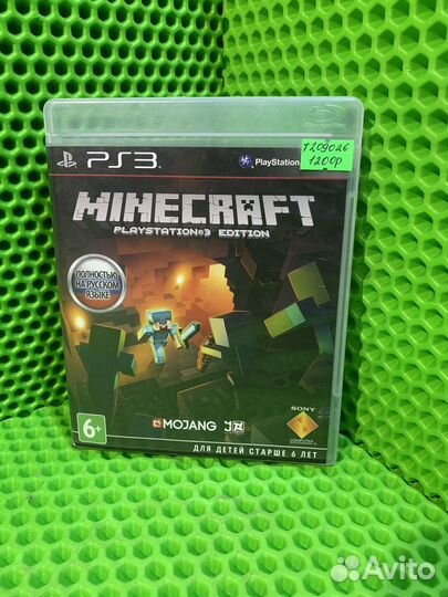 Диск Sony playstation 3 Minecraft