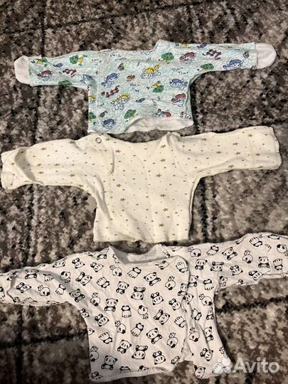 Вещи для недоношенных или маловестных малышей