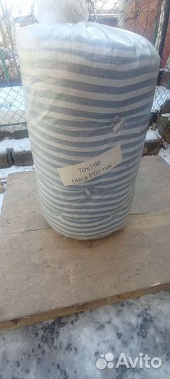 Матрас ватный в тике 70х190