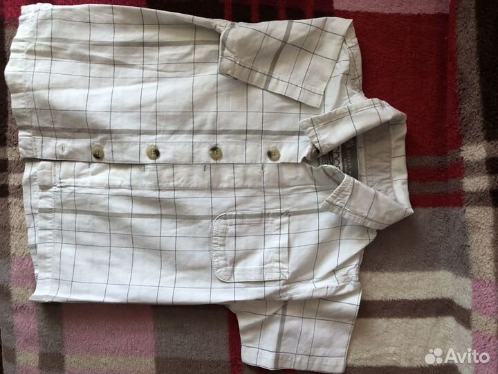 Рубашка на мальчика 80,86,92