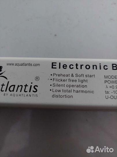 Электронный балласт для аквариумных ламп