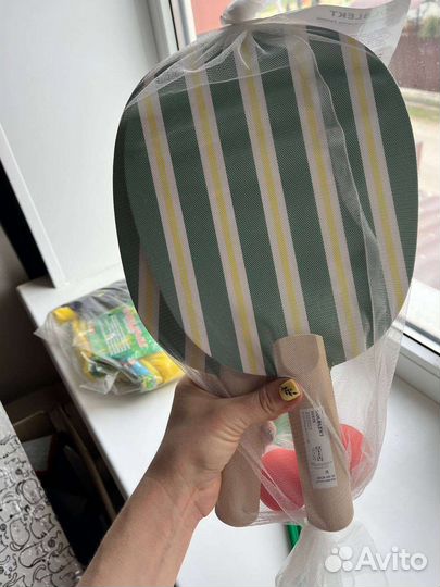 Солблект ракетка и мячик