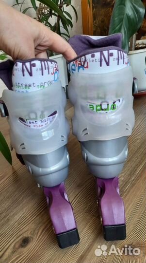 Роликовые коньки подростковые раздвижные Kreiss