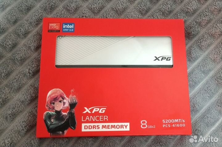 Оперативная память DDR5 adata XPG Lancer 16 гб