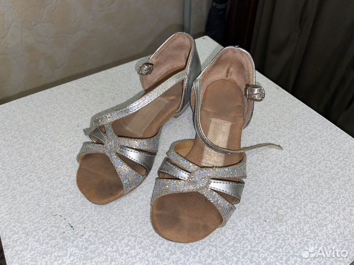 Туфли для бальных танцев детские