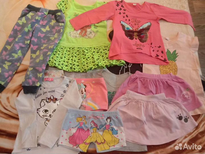 Вещи на девочку пакетом