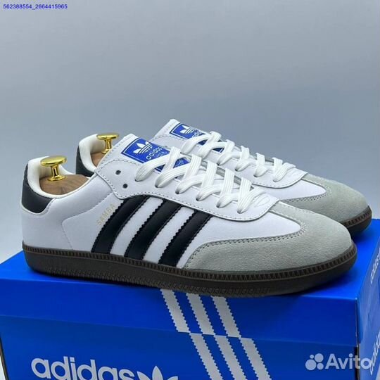 Кроссовки Adidas Samba (лучшее качество) (Арт.7152