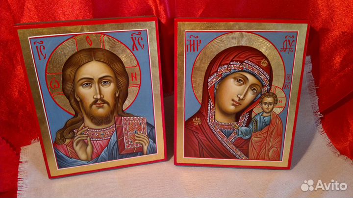 Венчальные иконы Срок написания 14 дней без киотов