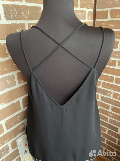 Топ с пайетками