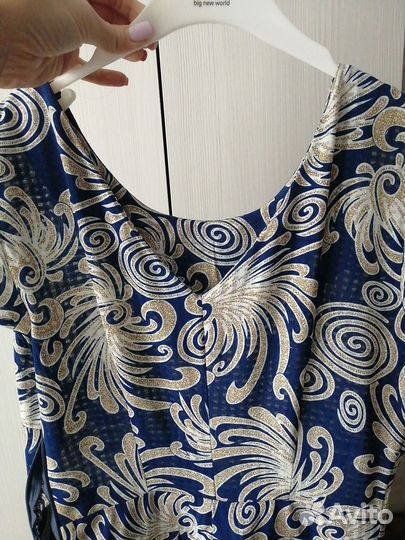 Платье длинное