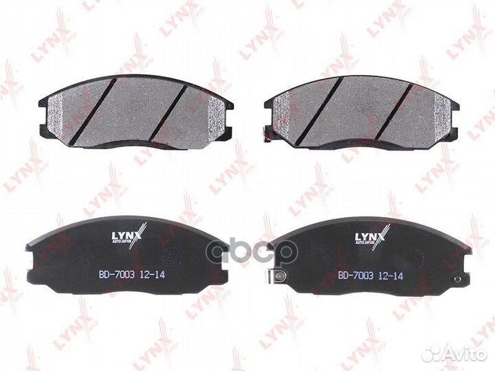 Колодки тормозные BD7003 lynxauto