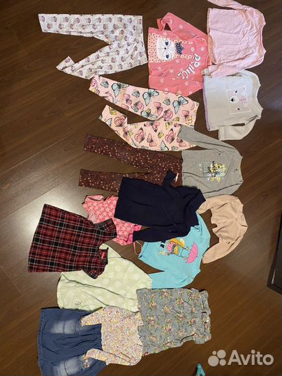 Вещи пакетом 104 - 116 на девочку