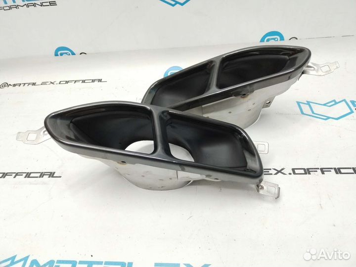 Насадки BMW G11 760 style чёрные