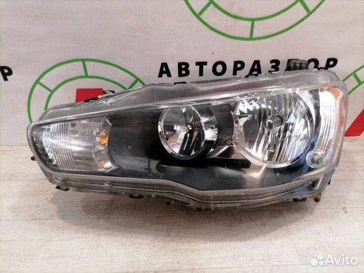 Фара передняя левая Mitsubishi Lancer 10 CX2A 4A91