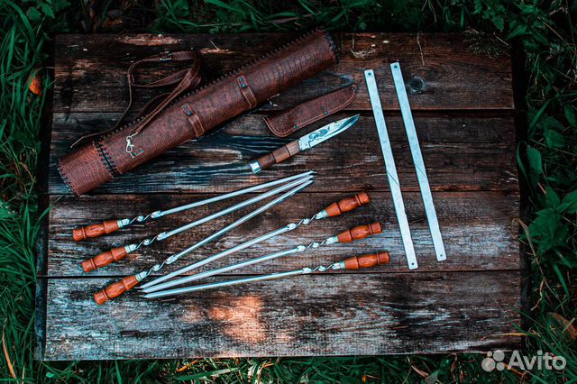 Походный набор шампуров