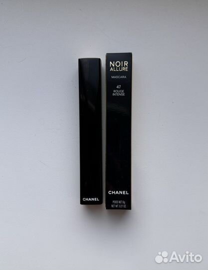 Chanel noir allure тушь 47 Rouge Intense 2024