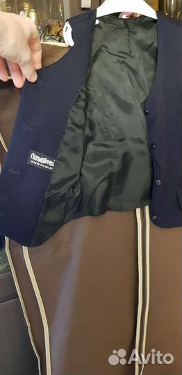 Школьная жилетка для девочки рост 128