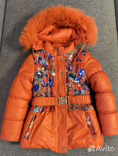 Зимний костюм для девочки 116
