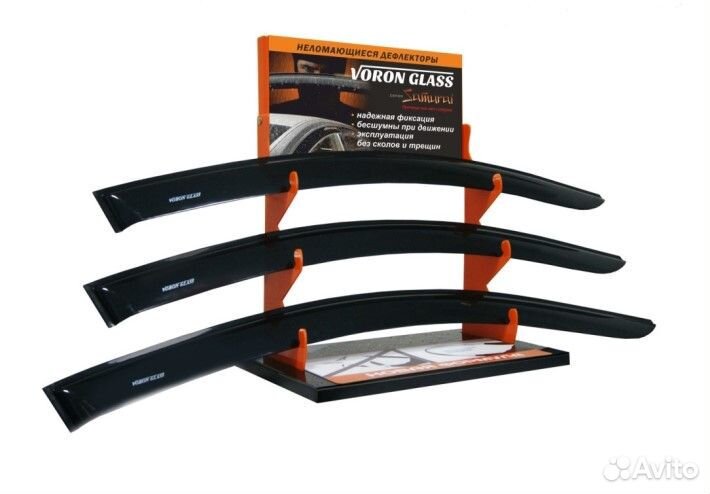 Ветровики Chevrolet Lacetti хетчбэк 2004 г. samura