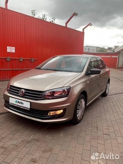 Volkswagen Polo 1.6 AT, 2016, 123 000 км