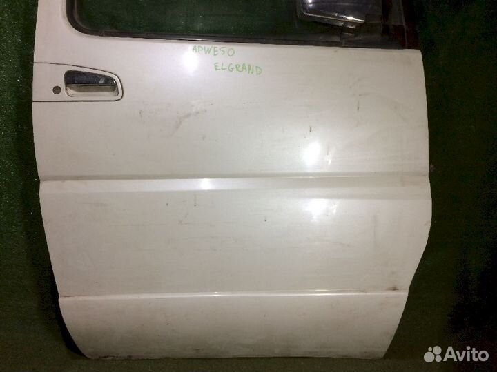 Дверь передняя правая nissan Elgrand ALE50 Перламу