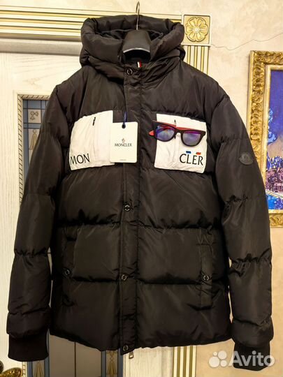 Moncler Итальянский Пуховик куртка р50-52-54