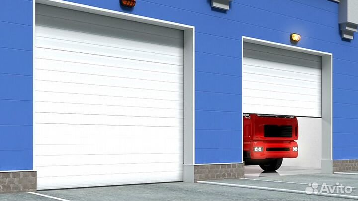 Ворота гаражные секционные