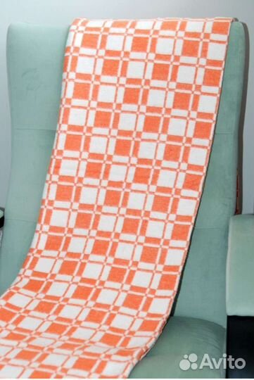 Одеяло байковое новое 1,5 спальный 140x205