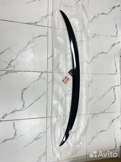 Спойлер bmw f30 mperf чернвй глянец