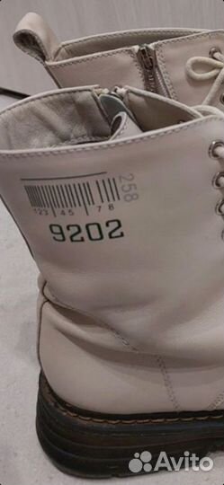 Ботинки натуральная.кожа 38,5-39