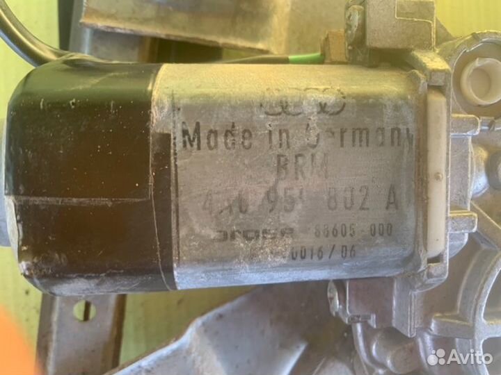 Стеклоподъемный механизм задний левый Audi 100 C4