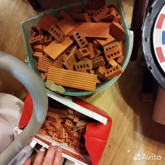 Конструктор детский кирпичи