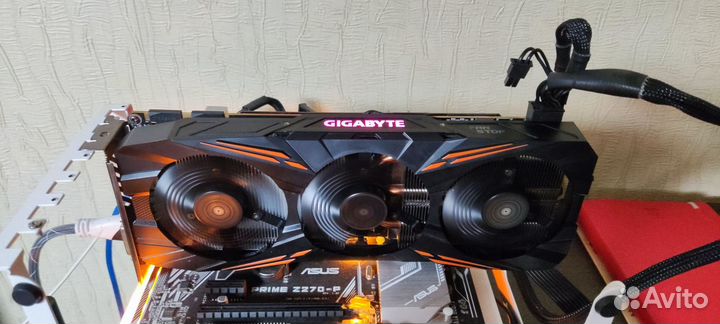 GTX 1080 gigabyte G1 Gaming 8Gb