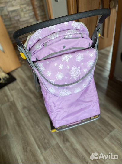 Коляска санки