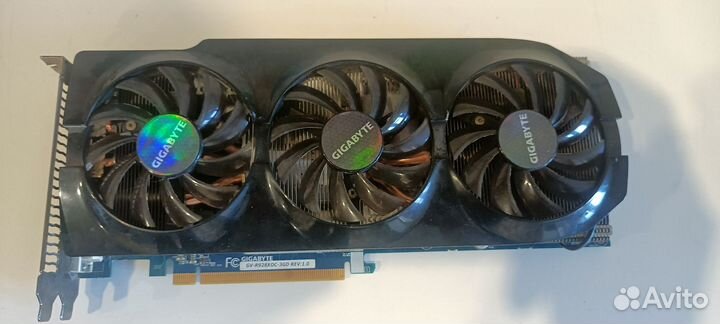 Видеокарта Radeon R9 280 oc