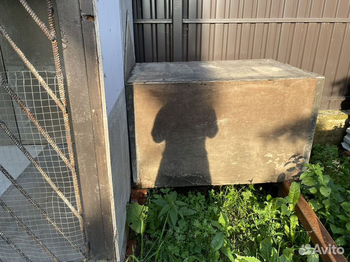 Вольер для собаки большой с будкой