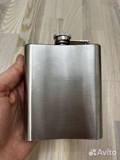 Фляжка карманная нержавейка