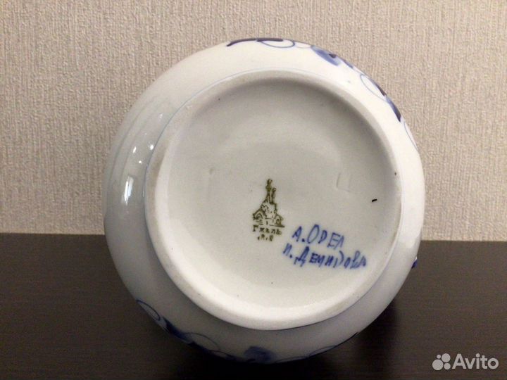 Кувшин гжель, авторская работа