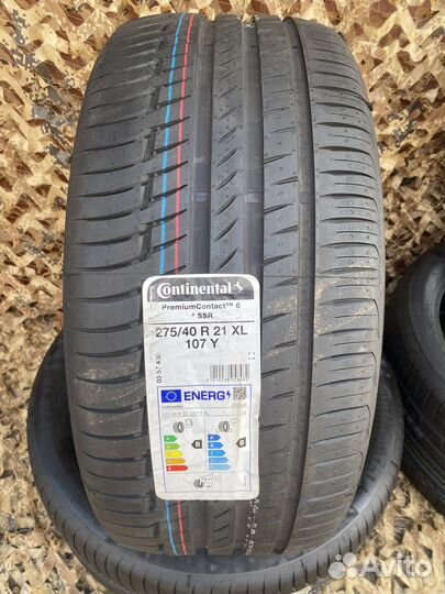 Continental PremiumContact 6 SSR 315/35 R21 и 275/40 R21 111Y