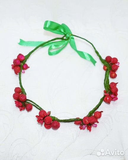 Ободок для волос ручной работы